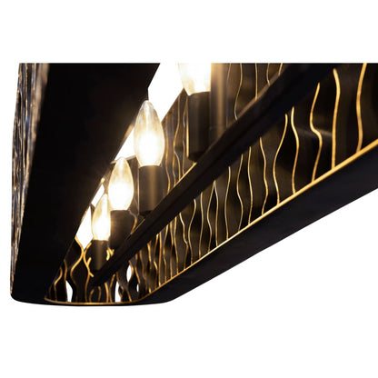 Varaluz Estela 6 Light 48" Wide Linear Pendant