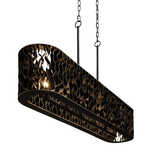 Varaluz Estela 6 Light 48" Wide Linear Pendant