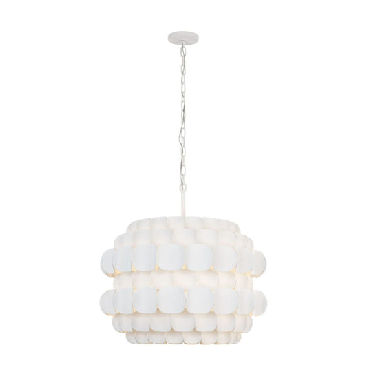 Varaluz Swoon 6 Light 27" Wide Drum Chandelier