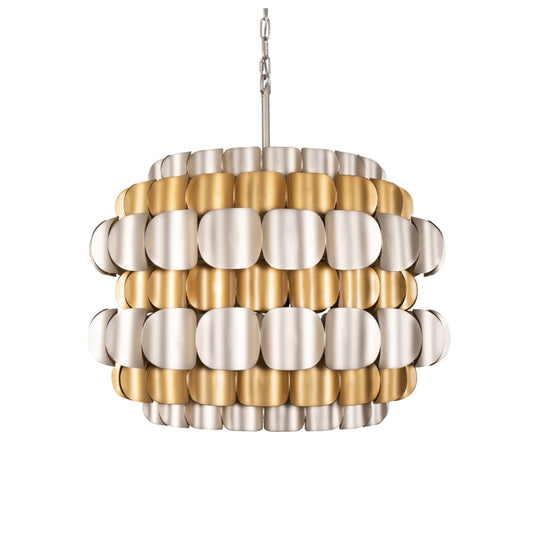 Varaluz Swoon 6 Light 27" Wide Drum Chandelier