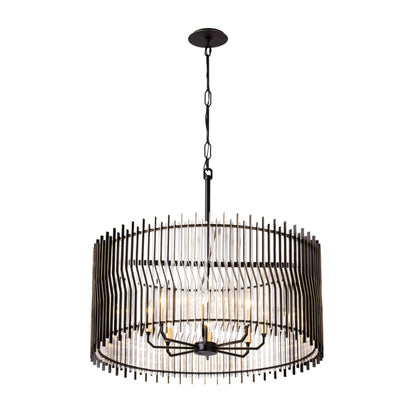 Varaluz Park Row 8 Light 32" Wide Pendant