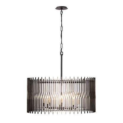 Varaluz Park Row 8 Light 32" Wide Pendant