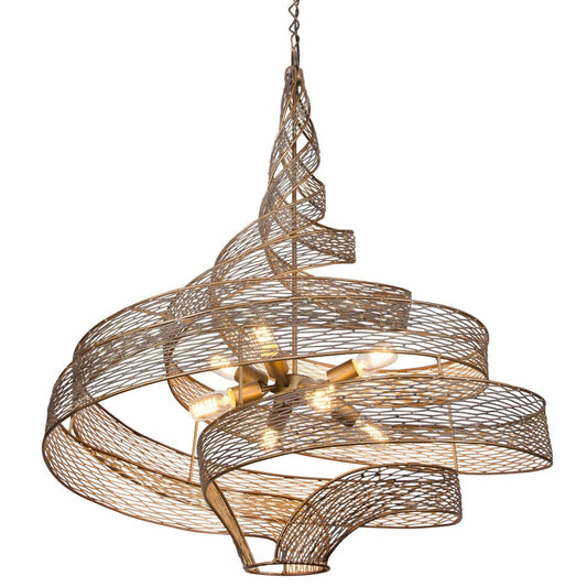 Varaluz Flow 8 Light 36" Wide Abstract Chandelier
