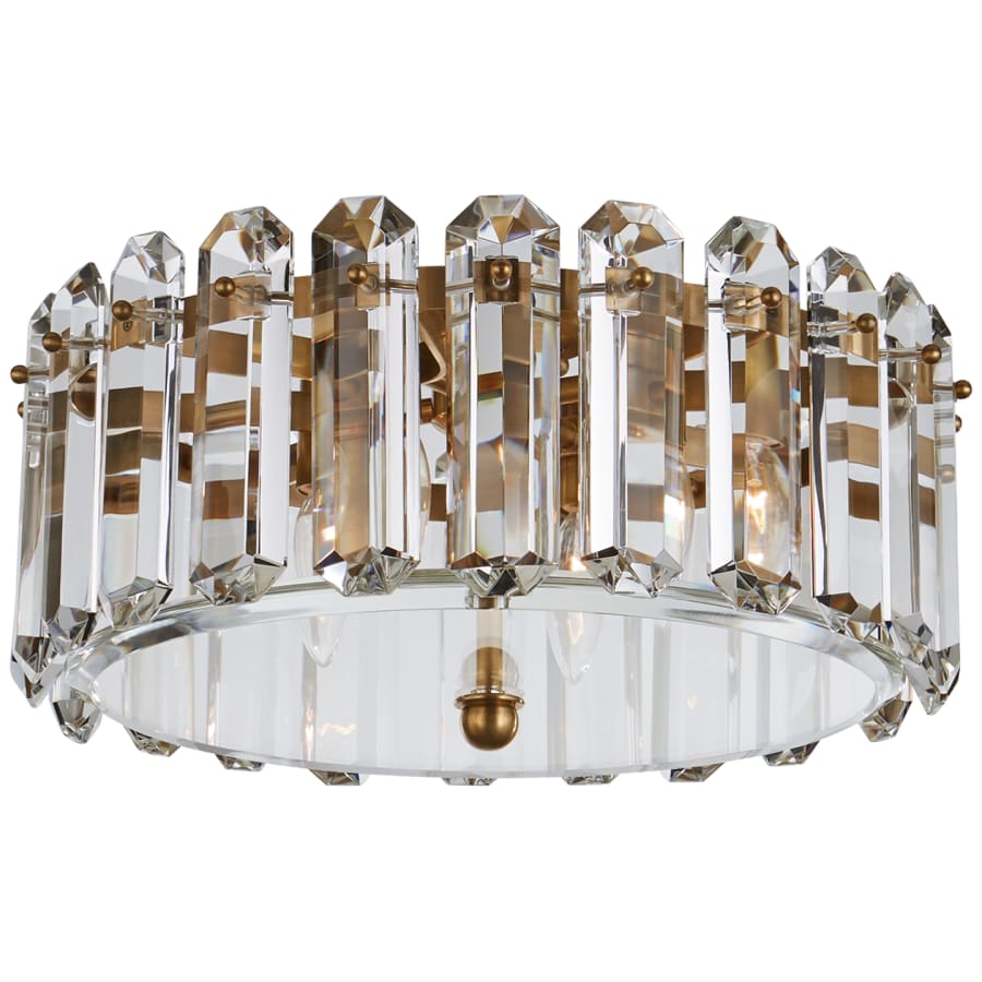 Visual Comfort Bonnington 4 Light 18" Wide Flush Mount Drum Ceiling Fixture