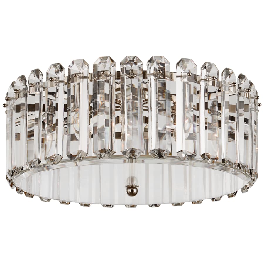 Visual Comfort Bonnington 5 Light 25" Wide Flush Mount Drum Ceiling Fixture