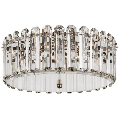 Visual Comfort Bonnington 5 Light 25" Wide Flush Mount Drum Ceiling Fixture
