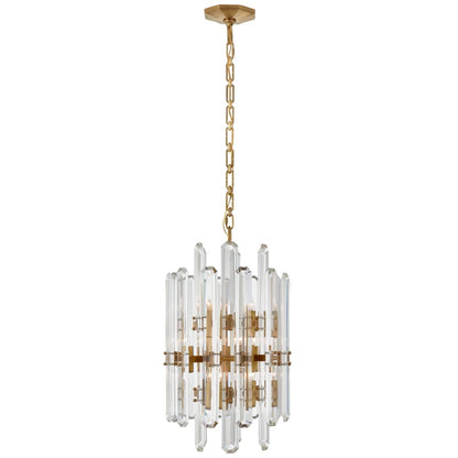 Visual Comfort Bonnington 25" Tall Chandelier with Crystal by AERIN