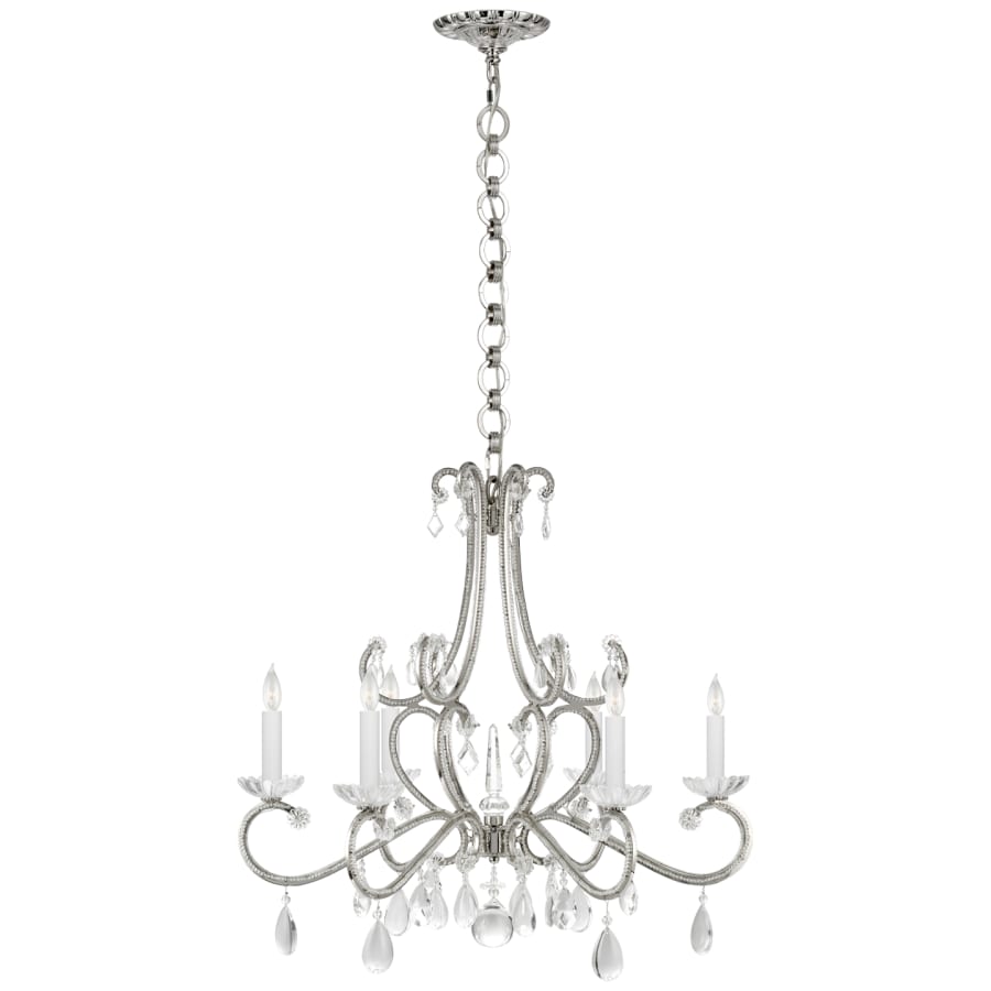 Visual Comfort Montmartre 30" Medium Chandelier with Crystal by AERIN