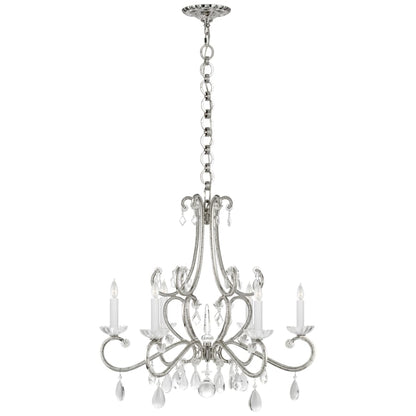 Visual Comfort Montmartre 30" Medium Chandelier with Crystal by AERIN