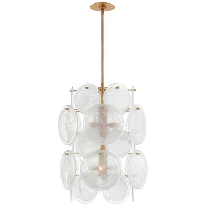 Visual Comfort Loire 6 Light 20" Wide Abstract Chandelier