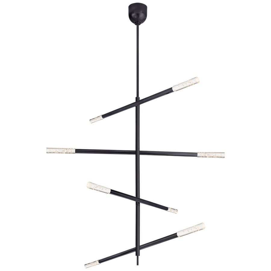 Visual Comfort Rousseau 48" Large Articulating Chandelier by Kelly Wearstler