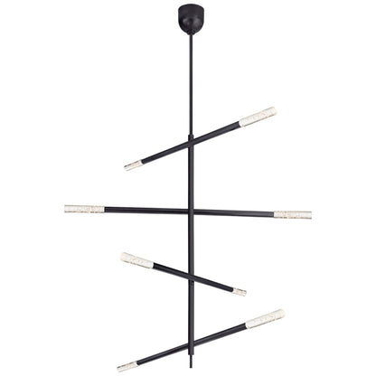 Visual Comfort Rousseau 48" Large Articulating Chandelier by Kelly Wearstler