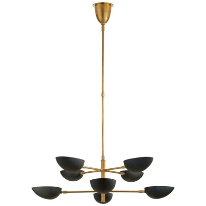 Visual Comfort Graphic 38" Large Two Tier Chandelier by AERIN