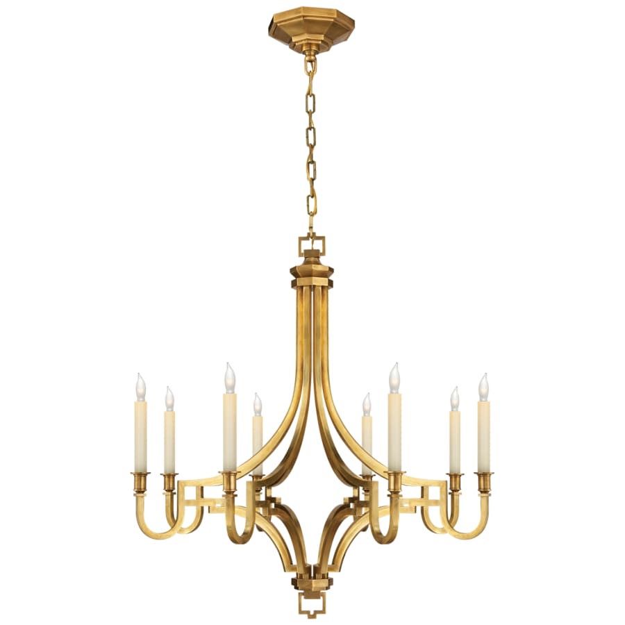 Visual Comfort Mykonos 28" Small Chandelier by E. F. Chapman