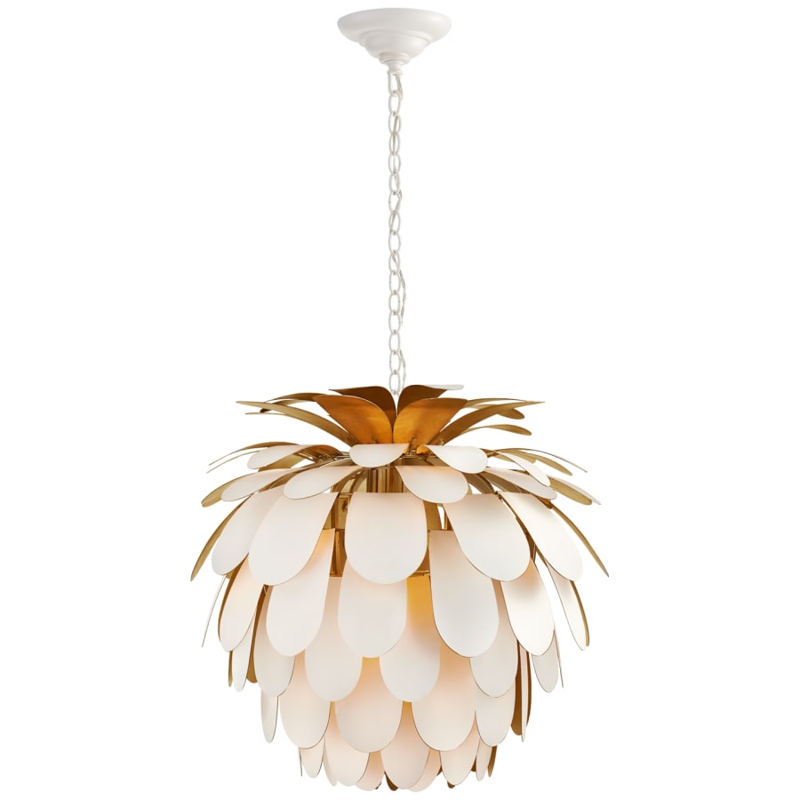 Visual Comfort Cynara 23" Medium Chandelier by E.F. Chapman