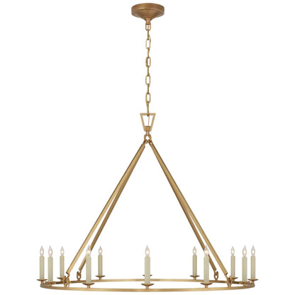 Visual Comfort Darlana 40" Large Single Ring Chandelier by Chapman & Myers