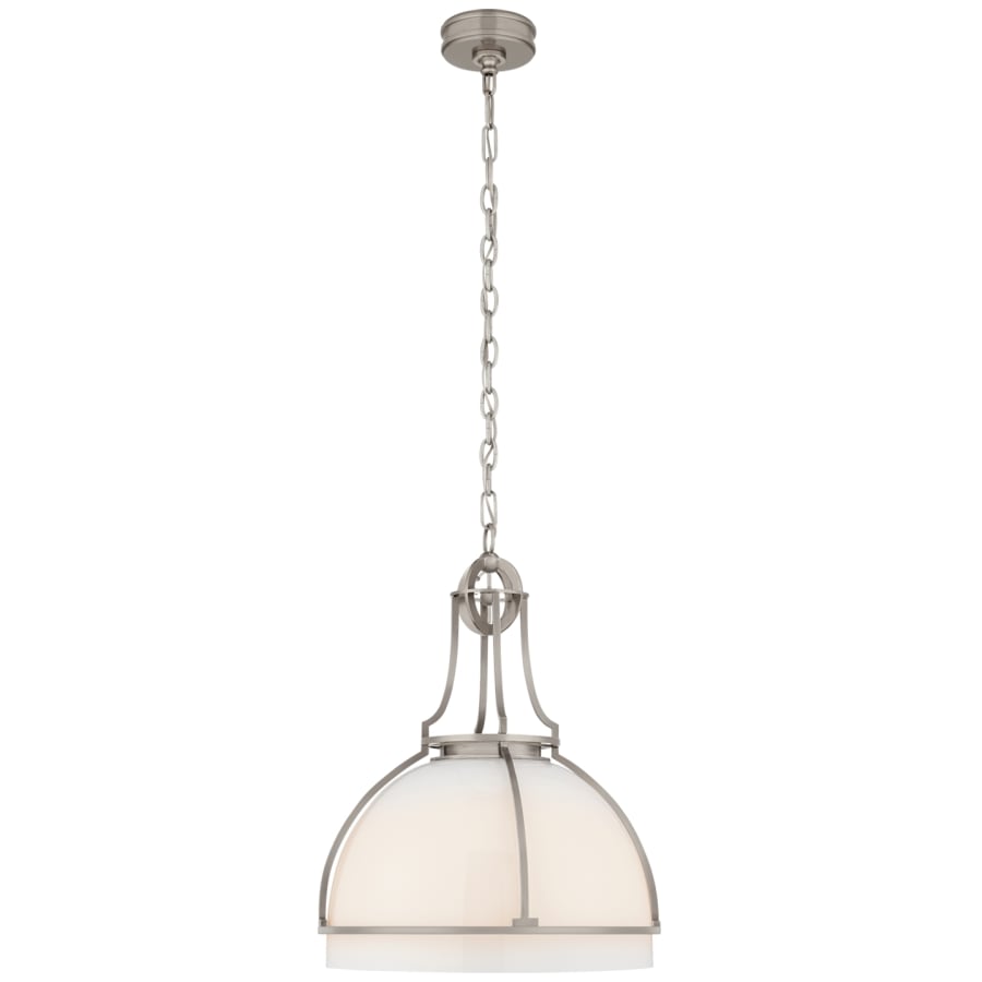 Visual Comfort Gracie 19" Large Dome LED Pendant by Chapman & Myers