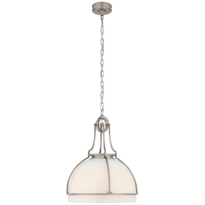 Visual Comfort Gracie 19" Large Dome LED Pendant by Chapman & Myers