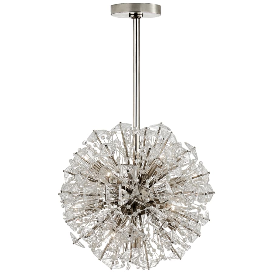 Visual Comfort Dickinson 17" Small Chandelier with Cream Pearls by kate spade NEW YORK