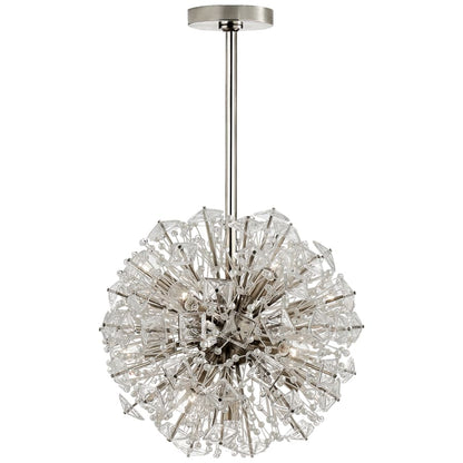 Visual Comfort Dickinson 17" Small Chandelier with Cream Pearls by kate spade NEW YORK