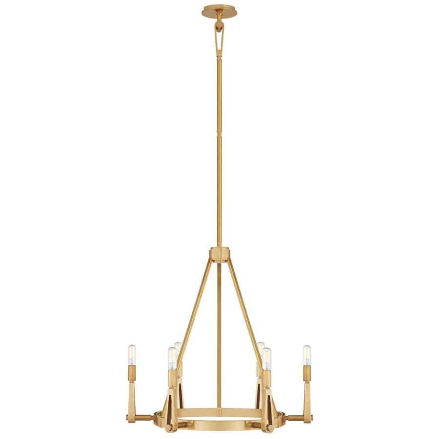 Visual Comfort Alpha 27" Medium Chandelier by Thomas O'Brien