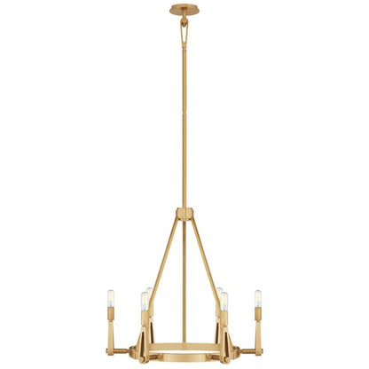 Visual Comfort Alpha 27" Medium Chandelier by Thomas O'Brien