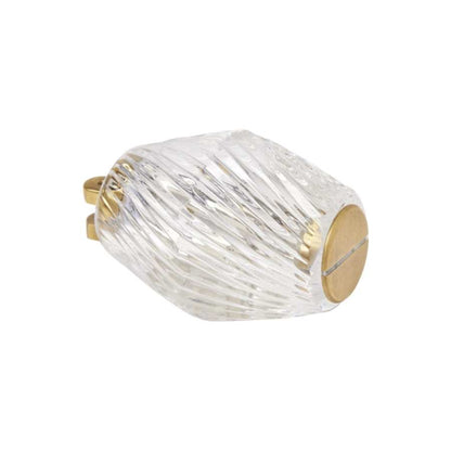 Visual Comfort Collier 2" Wide LED Crystal Abstract Chandelier