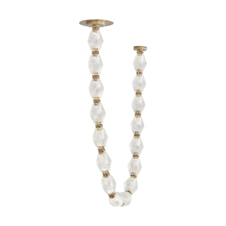 Visual Comfort Collier 2" Wide LED Abstract Mini Pendant