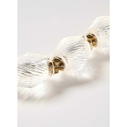 Visual Comfort Collier 2" Wide LED Crystal Abstract Chandelier