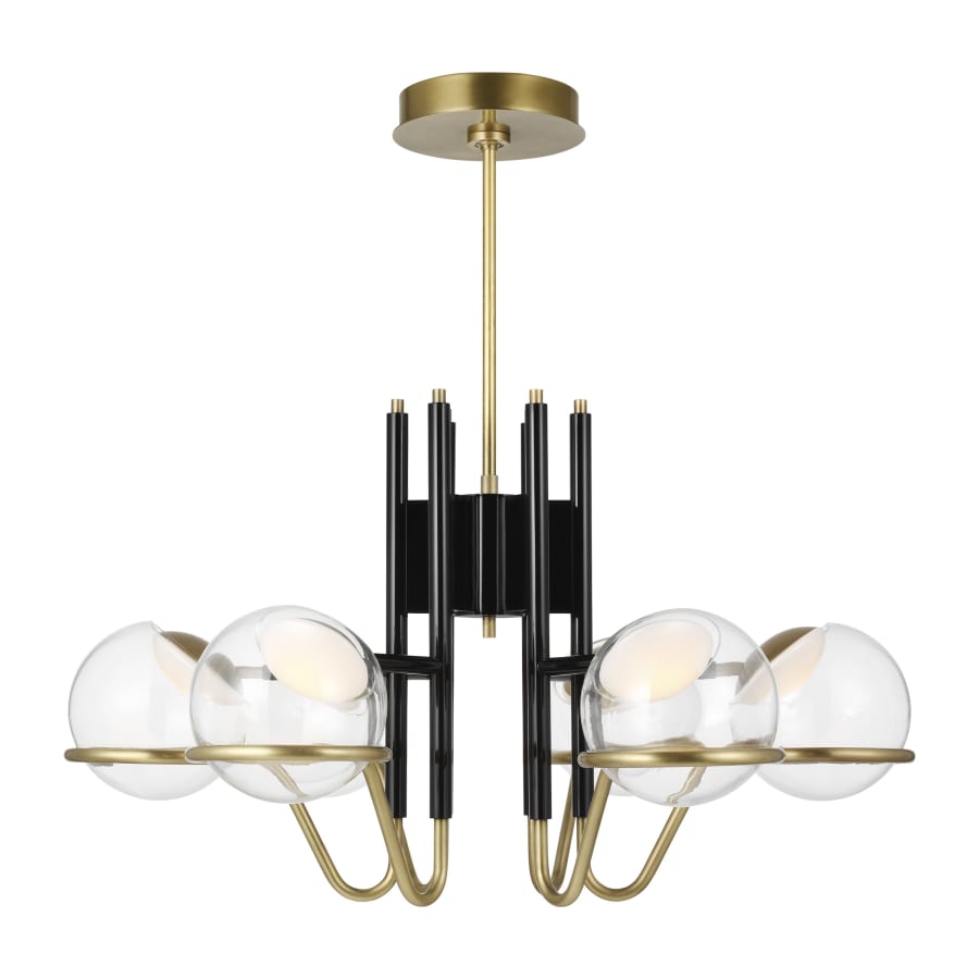 Visual Comfort Crosby 6 Light 30" Wide LED Chandelier