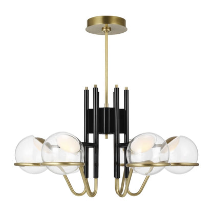 Visual Comfort Crosby 6 Light 30" Wide LED Chandelier