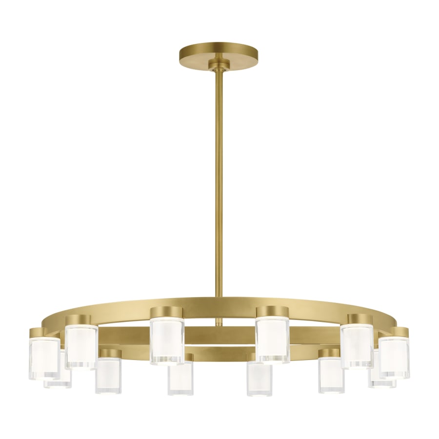 Visual Comfort Esfera 12 Light 32" Wide LED Linear Chandelier -277