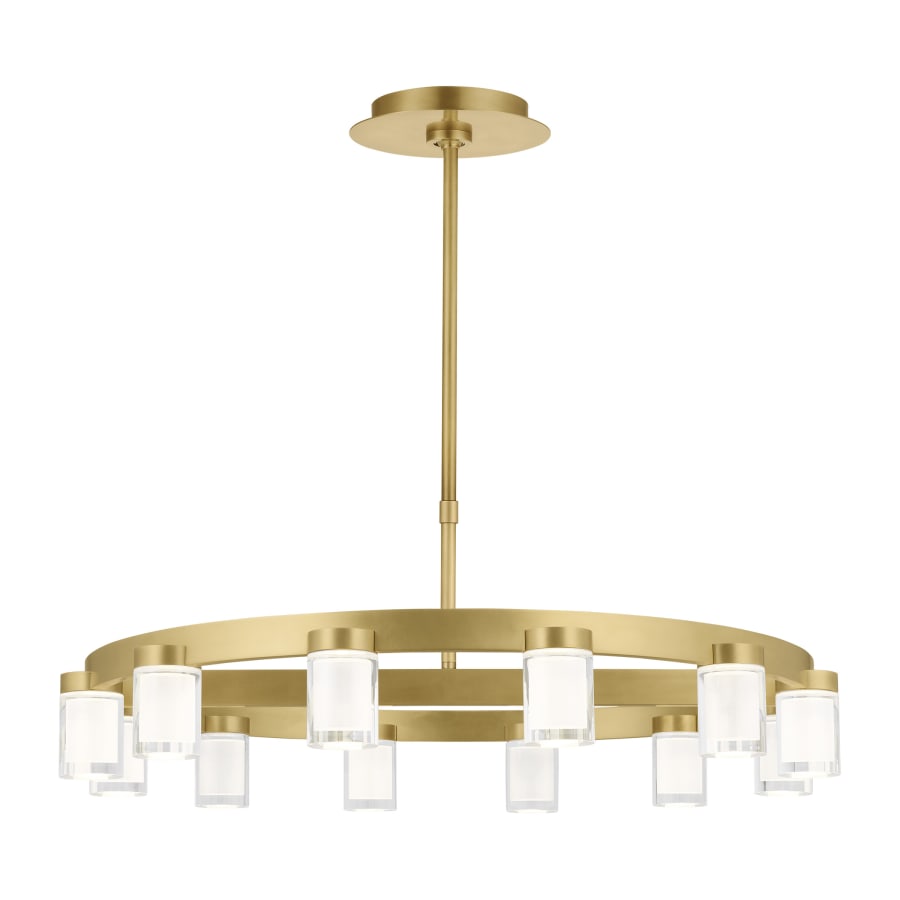 Visual Comfort Esfera 12 Light 32" Wide LED Linear Chandelier