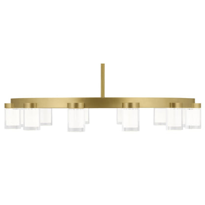 Visual Comfort Esfera 12 Light 32" Wide LED Linear Chandelier -277