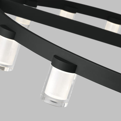 Visual Comfort Esfera 16 Light 44" Wide LED Linear Chandelier -277