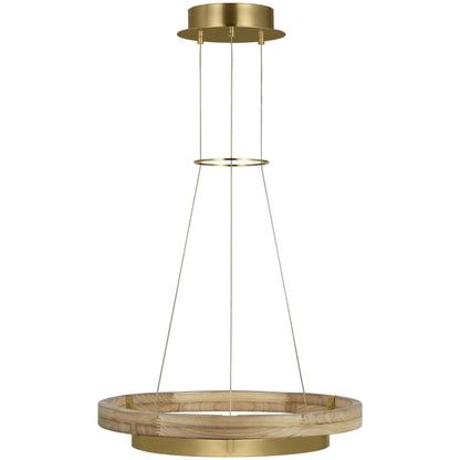 Visual Comfort Grace 24" Wide Ring Chandelier