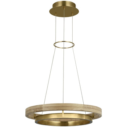 Visual Comfort Grace 24" Wide Ring Chandelier