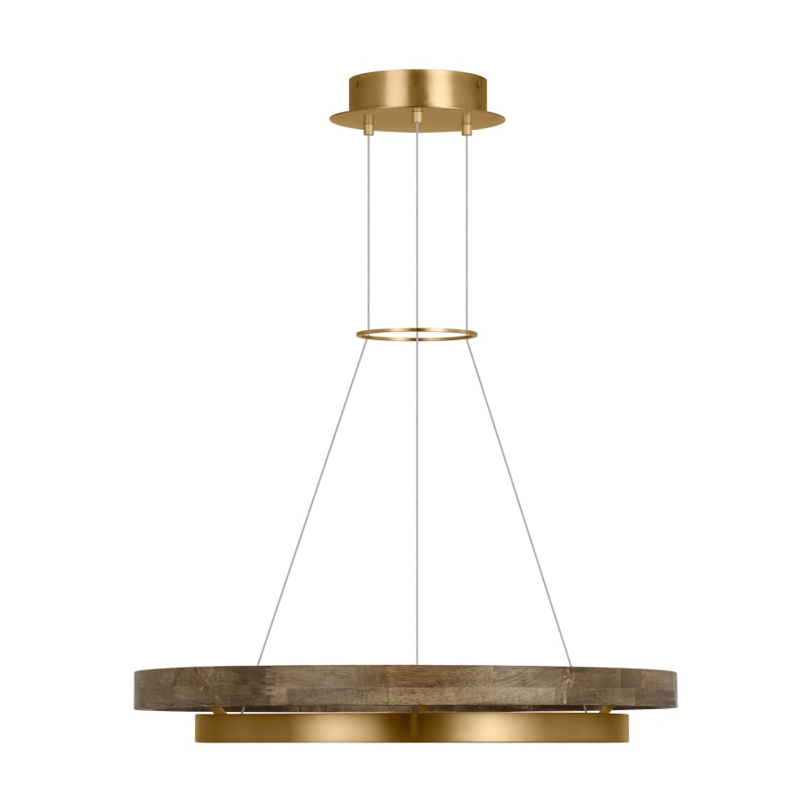 Visual Comfort Grace Single Light 30" Wide LED Ring Chandelier