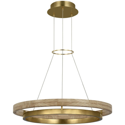 Visual Comfort Grace 30" Wide Ring Chandelier