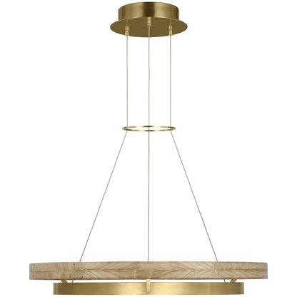 Visual Comfort Grace 30" Wide Ring Chandelier