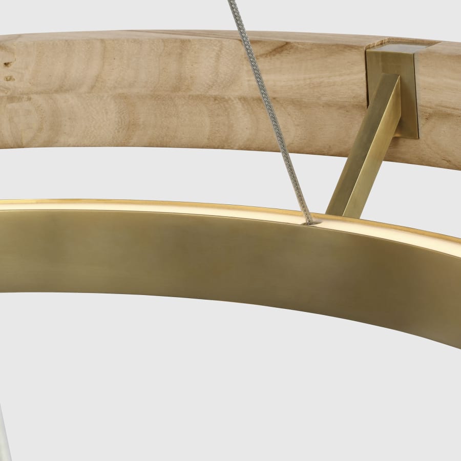 Visual Comfort Grace 30" Wide Ring Chandelier