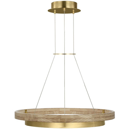 Visual Comfort Grace 30" Wide Ring Chandelier