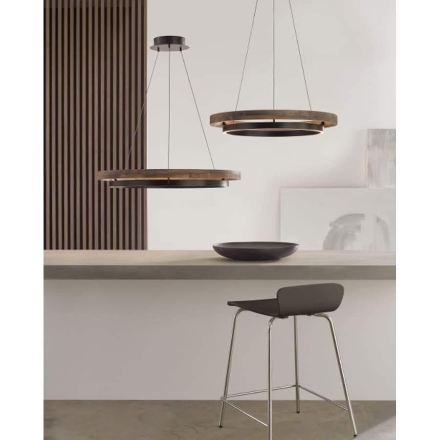 Visual Comfort Grace 36" Wide LED Ring Chandelier