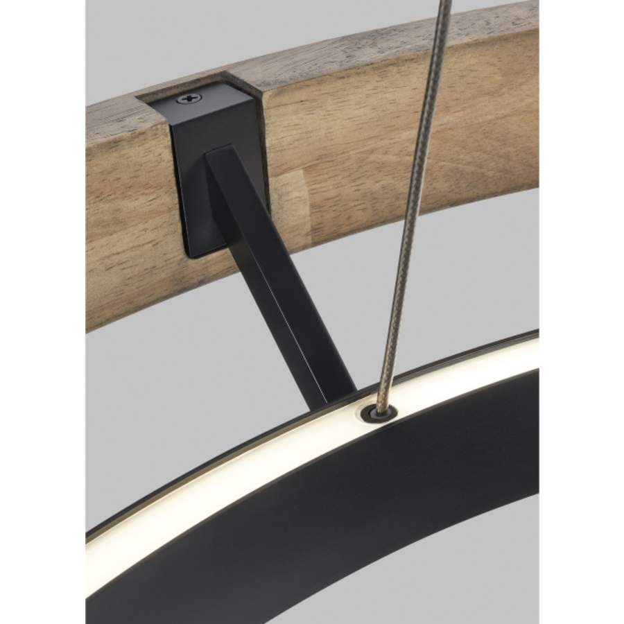Visual Comfort Grace 36" Wide LED Ring Chandelier