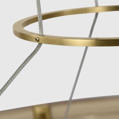 Visual Comfort Grace 48" Wide Ring Chandelier