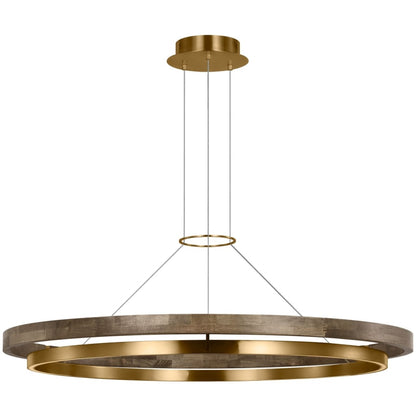 Visual Comfort Grace 48" Wide LED Ring Chandelier