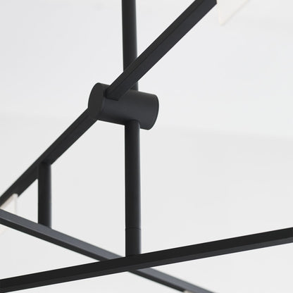 Visual Comfort Klee 6 Light 56" Wide LED Linear Chandelier