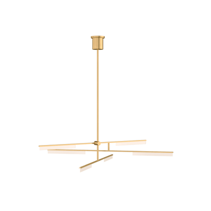 Visual Comfort Klee 6 Light 56" Wide LED Linear Chandelier