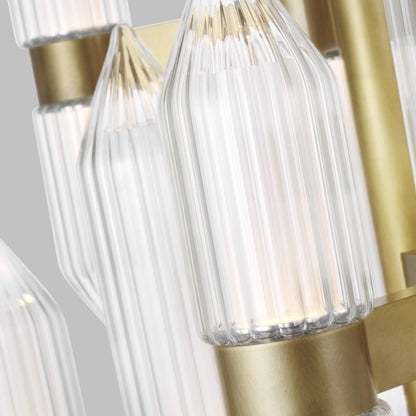 Visual Comfort Langston 12 Light 31" Wide LED Chandelier