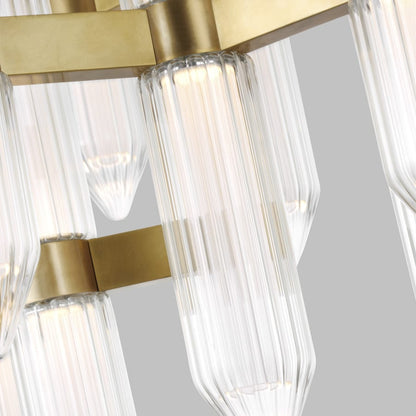 Visual Comfort Langston 12 Light 31" Wide LED Chandelier
